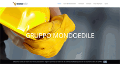Desktop Screenshot of mondoedile.it